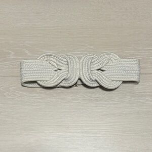 3/$10 H&M Cream Woven Belt